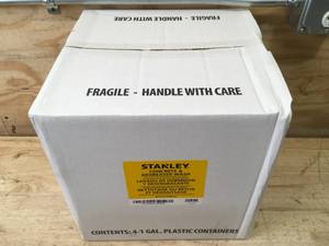 lot 69 image: Case of Stanley Concrete and Degreaser Wash Professional Grade Pressure Washer Detergent