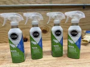 lot 114 image: STEM Lot of 4 Bottles of-  Plant Insect Spray, Indoor and Outdoor Bug Killer - 12oz