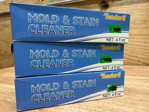 lot 122 image: YONDARLI Lot of 3-  Mold & Stain Cleaner 4 Fl Oz New