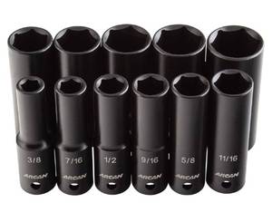 lot 145 image: ARCAN TOOLS 12 Inch Drive Deep Impact Socket Set