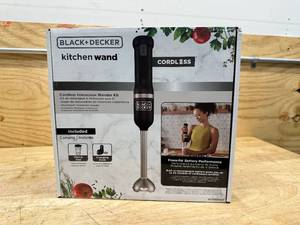 lot 73 image: BLACKDECKER Kitchen Wand Cordless Immersion Blender