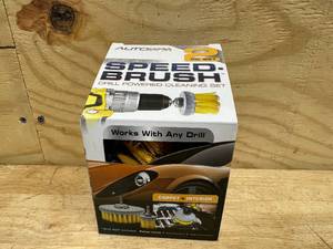 lot 78 image: AutoSpa 94210As Speed Brush, 2Pc CarpetInterior Drill Brush