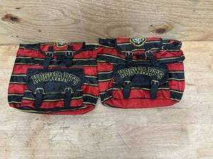lot 150 image: HARRY POTTER Lot of 2-  Hogwarts Backpacks