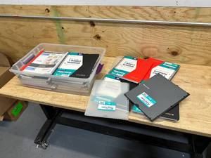 lot 171 image: Tub of Notebooks