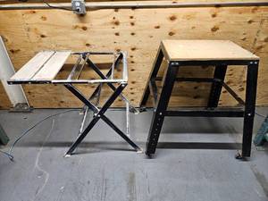 lot 221 image: GARAGE TABLES