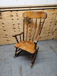 lot 222 image: ROCKING CHAIR
