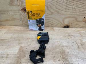 lot 178 image: TOUGHBUILT 30-ft Green Self-Leveling Cross-line Laser Level