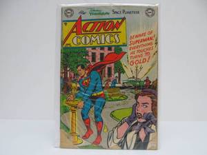 DC Action Comics No. 193 - The Golden Superman - 1954