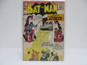 lot 12 image: DC Comics BATMAN No. 120 - The Curse of The Bat-Ring - 1958