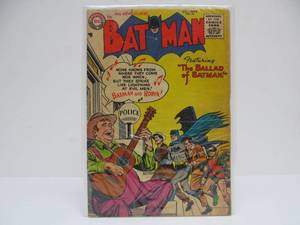 lot 18 image: DC Comics BATMAN No. 95 - The Guardian of 100 Cities - 1955