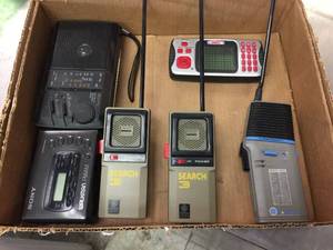 lot 145 image: Vintage Electronics - Walkman - Walkie Talkies - Radio - Game