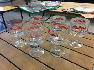 lot 167 image: 6 Hamms Goblets