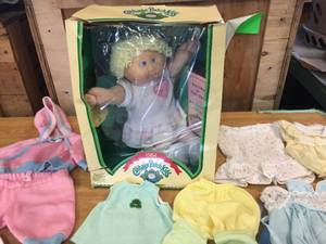 lot 179 image: 1984 Coleco - Cabbage Patch Kids - Doll & Clothes