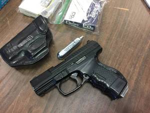 Walther CP99 Compact CO2 .177 BB Pistol - Galco Holster