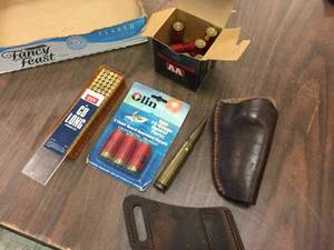 lot 222 image: Misc Ammo - Leather