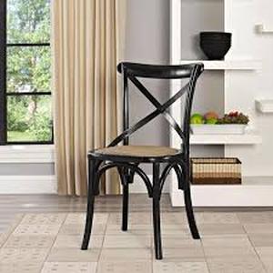 lot 21 image: Lot of MODWAY Gear Black Dining Side Chair ,   Customer Returns See Pictures