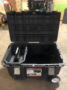 lot 7 image: Husky 37 inch Mobile Job Box Customer Returns See Pictures