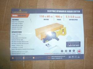 lot 36 image: Landhoner Electric Rebar Cutter