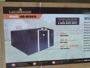 lot 76 image: Landhoner Storage Shed 8 x 10