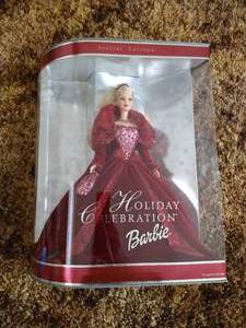lot 24 image: 2002 Holiday Celebration Barbie - NewSealed