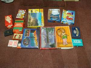 lot 81 image: Games & Puzzles Lot