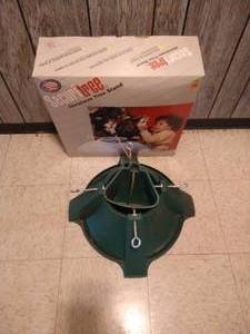 lot 102 image: (2) Christmas Tree Stands - One in Box