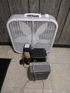 lot 134 image: Fan & Heater Lot