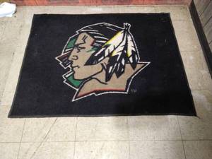 lot 136 image: Fighting Sioux Door Mat