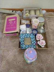 lot 159 image: Large Lot of Candles & Candle-Making Items