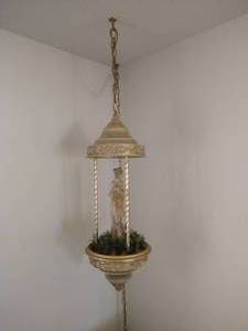 lot 175 image: Vintage Oil Rain Lamp - Awesome