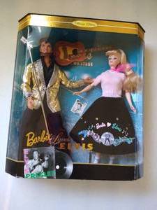 1996 Barbie Loves Elvis Doll Set - New in Box!
