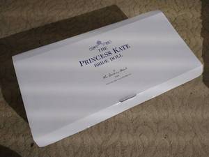 lot 216 image: Danbury Mint Princess Kate Bride Doll