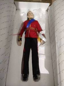 lot 217 image: Danbury Mint Prince William Doll