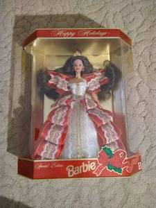 lot 242 image: 1997 Happy Holidays Barbie - NewSealed