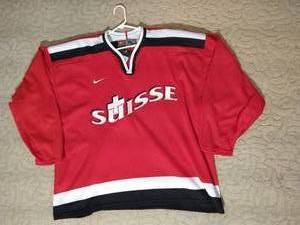lot 249 image: Nike XL Swiss Hockey Jersey - NWT