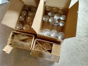 lot 300 image: (4) Boxes CrystalGlasses - Some Fostoria