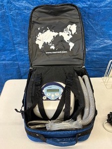 lot 12 image: MSRP $2500 Resmed VPAP Adapt SV Non-Invasive Ventilator Support Bi-Level Device CPAP with Carry Bag, Hose, Power Supply & Extras - Like New Working Condition