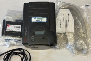 lot 13 image: Respironics 1005960 REMstar Plus Domestic Class II Type BF CPAP Machine with New Hose & More - Great Working Condition