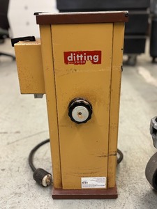 lot 23 image: $$$$ Ditting Commercial Grade Coffee Grinder Made In Switzerland - Good Working Condition - Power Cord Has Fraying