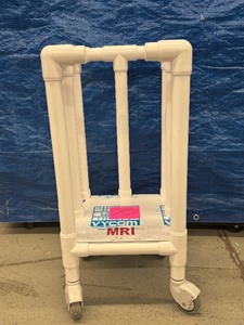 lot 42 image: PVC Piping Cart - Not Sure What It Was Used For Though Looks Like New