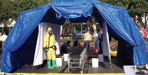 MSRP $35,000+&nbsp; NEW NEVER USED Reeves 3 Lane Hospital Response Decontamination System -A fully equipped NBC decontamination facility in the event 
of an emergency! Rosemount Fire Dept Wants This!! Be The One To Buy It For Them! See Youtube!