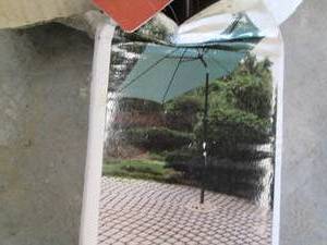 lot 31 image: 9ft Backyard Creations Green Steel ...