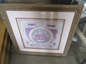 lot 53 image: Wall art nestled in a Heavy duty or...