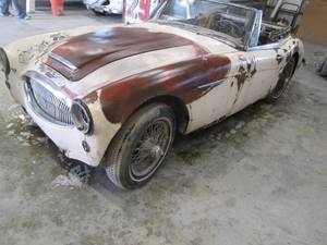 FUN RESTORATION PROJECT with high investment payout potential!  1963 Austin-Healy 3000 MKII