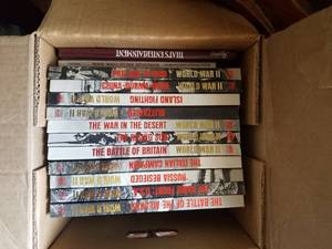 lot 9 image: Lifetime WWII Book Collection