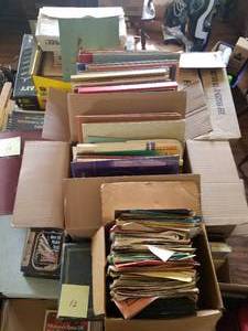 lot 12 image: Selection of Records, 45, 8 Tracks and other items