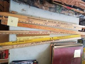 lot 14 image: Selection of Wood Yard Sticks
