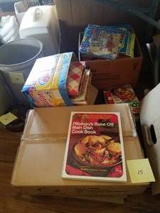lot 15 image: Large Group of Cookbooks