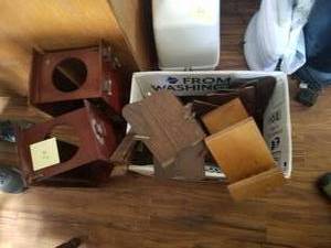 lot 24 image: Lot of Assorted Book Racks