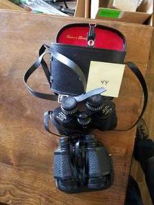 lot 44A image: Sons and Strafe Binoculars and Small Set